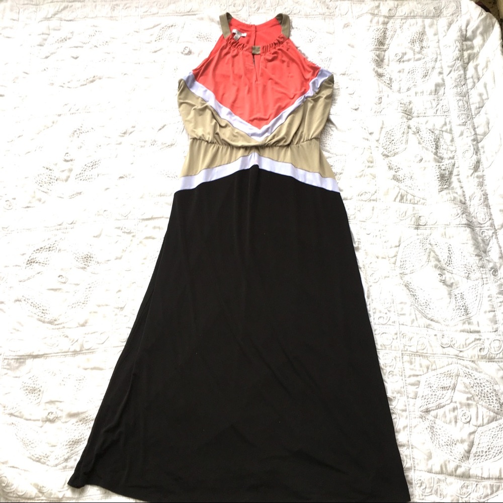 London Times Maxi Dress